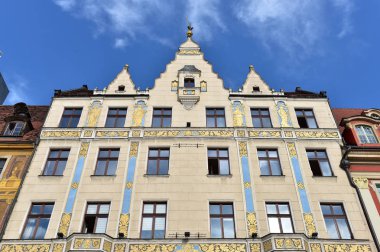 Wroclaw renkli mimarisi