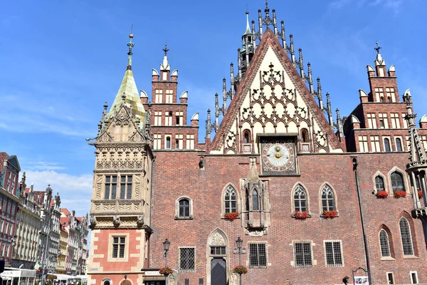 Ayuntamiento de Wroclaw — Foto de Stock