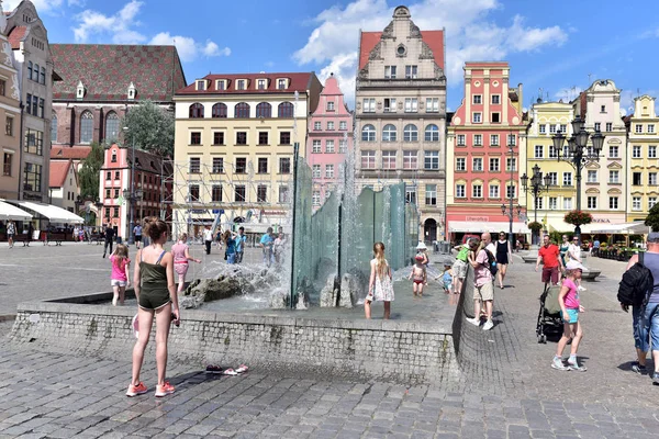 Ciudad Vieja, Wroclaw — Foto de Stock