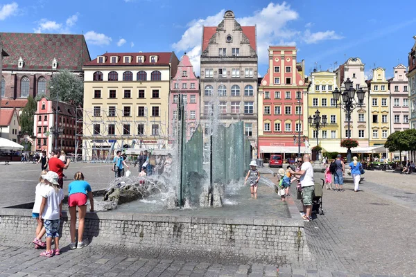 Ciudad Vieja, Wroclaw — Foto de Stock