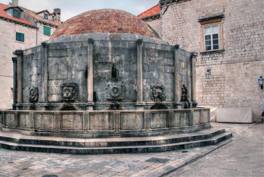 Büyük Onofrio'nın çeşme, Dubrovnik, Hırvatistan Old Town
