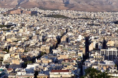 Atina. Panorama Acropolis, Atina, Yunanistan