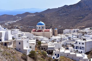 Badanalı Kato Chora Köyü Serifos Adası, Kiklad Adaları, Yunanistan