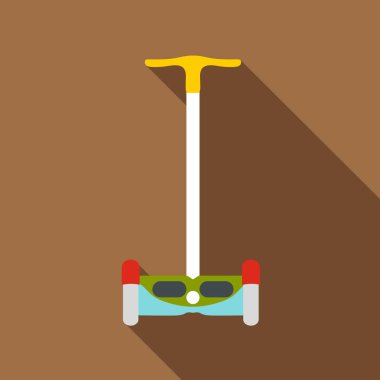 Jiroskop. Beyaz bir arka plan üzerinde düz bir stil vektör simgeleri