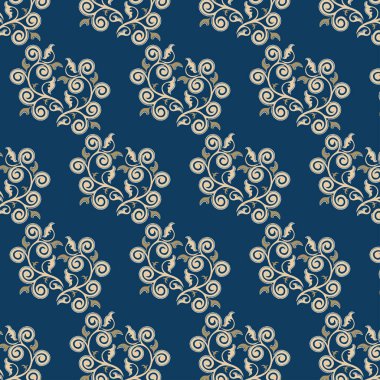 Ajur dal şeklinde seamless modeli