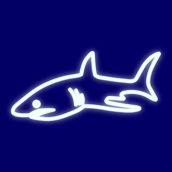 サメの画像. — ストックベクタ