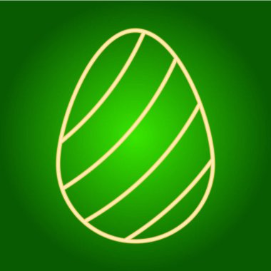 Simge Paskalya yortusu yumurta bir desen ile.