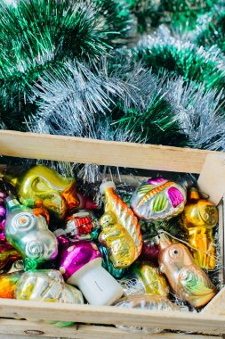 Retro Noel ve yılbaşı oyuncakları