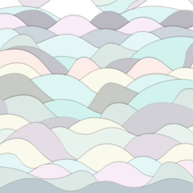 Özet satırları dalgalar arka plan