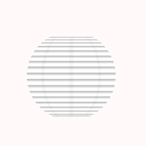 Lanterne en papier blanc — Image vectorielle