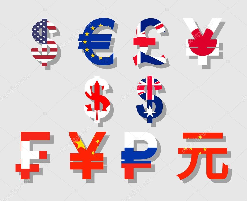 world currency signs