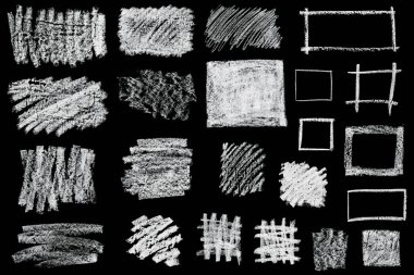 tebeşirle çizilmiş kare