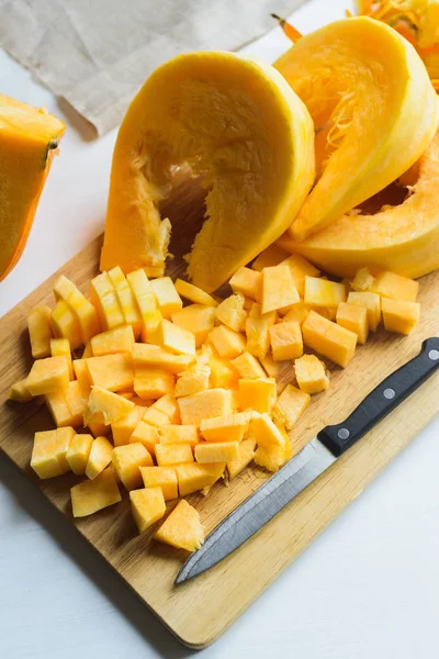 Turuncu kabak taze hasat