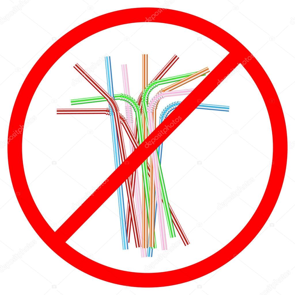 no plastic drinking straw