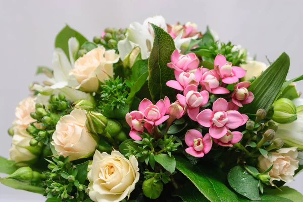Close up of greeting bouquet — Stock Photo, Image