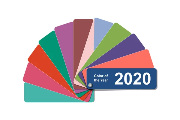 Barva roku 2020 Classic Blue — Stockový vektor