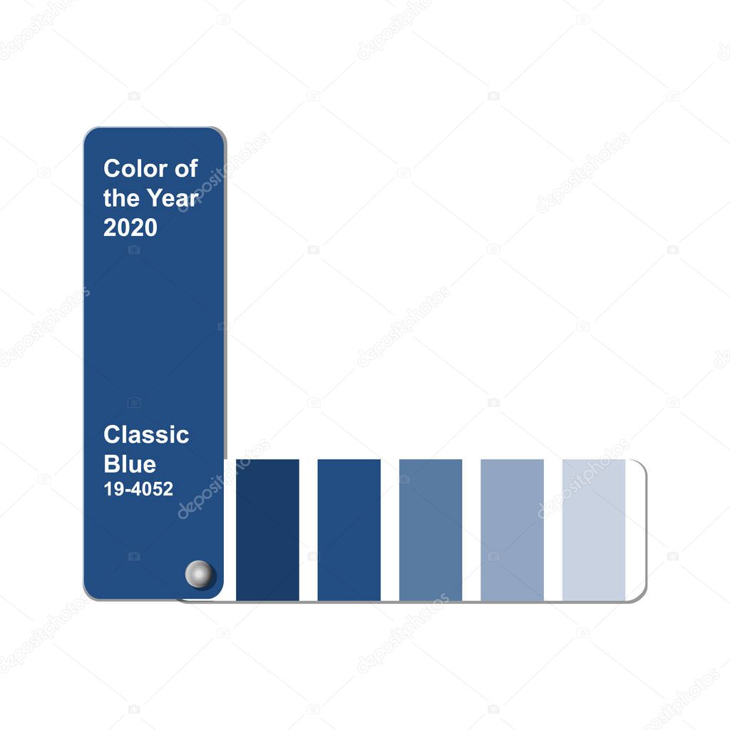 color of the year 2020 Classic Blue