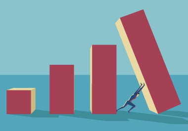 Adam bir başarı grafik grafik oluşturma 