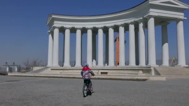 Karanténa ve městě Oděsa (Ukrajina). — Stock video