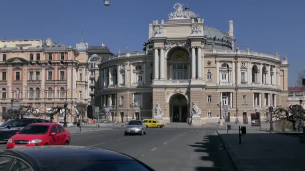 Cuarentena en la ciudad de Odessa (Ucrania ). — Vídeos de Stock