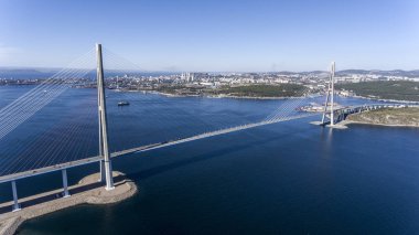 Vladivostok, çöpünü Köprüsü.