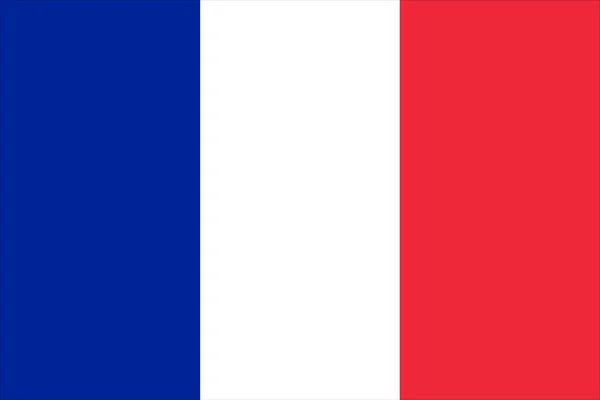 Vlajka Francouzské Republiky — Stock fotografie