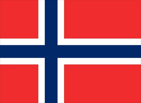 Flagga Norge Hög Upplösning 6000X8250Px — Stockfoto