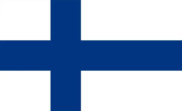 Bandera Nacional Finlandia Alta Resolución 6000X9818Px — Foto de Stock