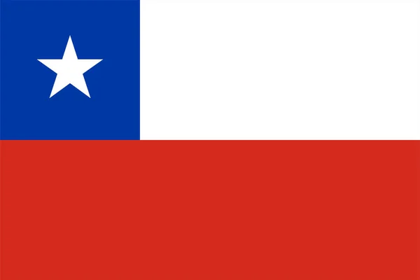 Flagga Chile Hög Upplösning 6000X9000Px — Stockfoto