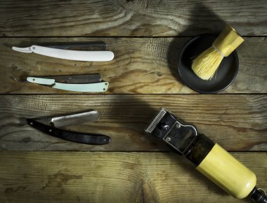 Kuaför Vintage kümesi.