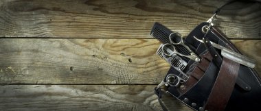 Kuaför Vintage kümesi.