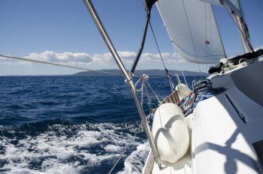 Deniz yatla gelen yaz günde görüntülemek