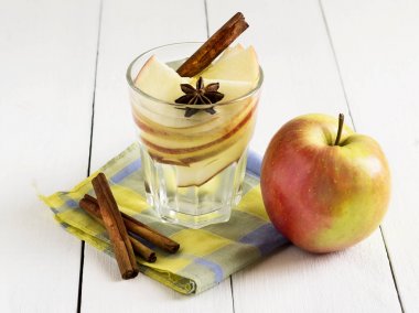 Detoks su elma, tarçın ve anason ile