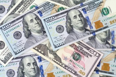 Doları arka plan. İş. Refah