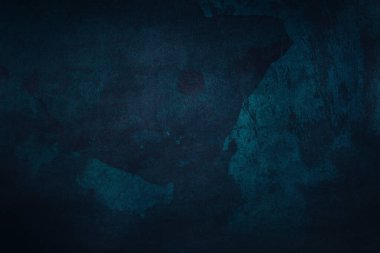 Eski, eskimiş koyu mavi grunge dokusu. Arkaplan.