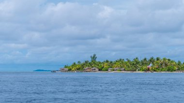 Arborek Adası'ndaki Köy, Raja Ampat, Batı Papua, Endonezya