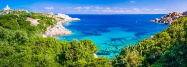 Manzara Capo Testa, Sardunya, İtalya