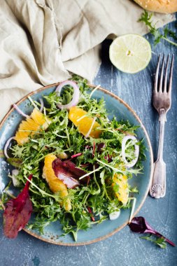 Vitamini portakal ve Roka Salatası