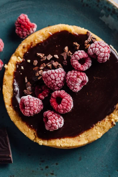 Karamel ve çikolata tart 