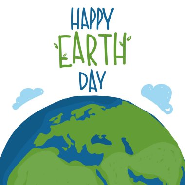 Earth (dünya gezegen) elle çizilmiş 