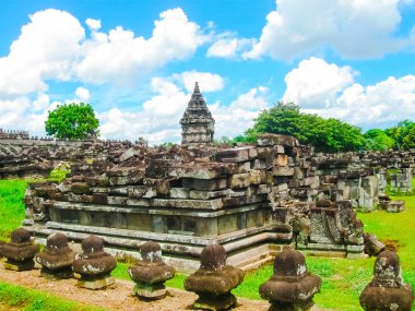 Prambanan temple near Yogyakarta on Java, Indonesia clipart