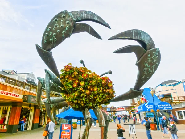 San Francisco, California, Amerika Birleşik Devletleri - 04 Mayıs 2016: Pier 39 fishermans wharf
