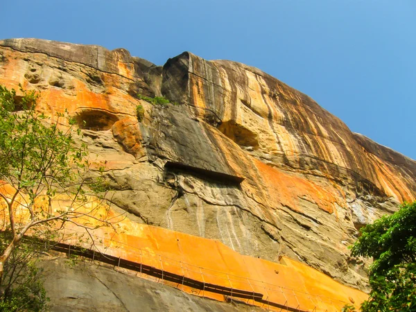 Fortaleza de roca de León Sigiriya en Sri Lanka —  Fotos de Stock