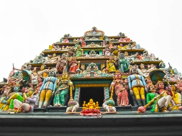 Sri mariamman tempel, der hindu in singapore — Stockfoto