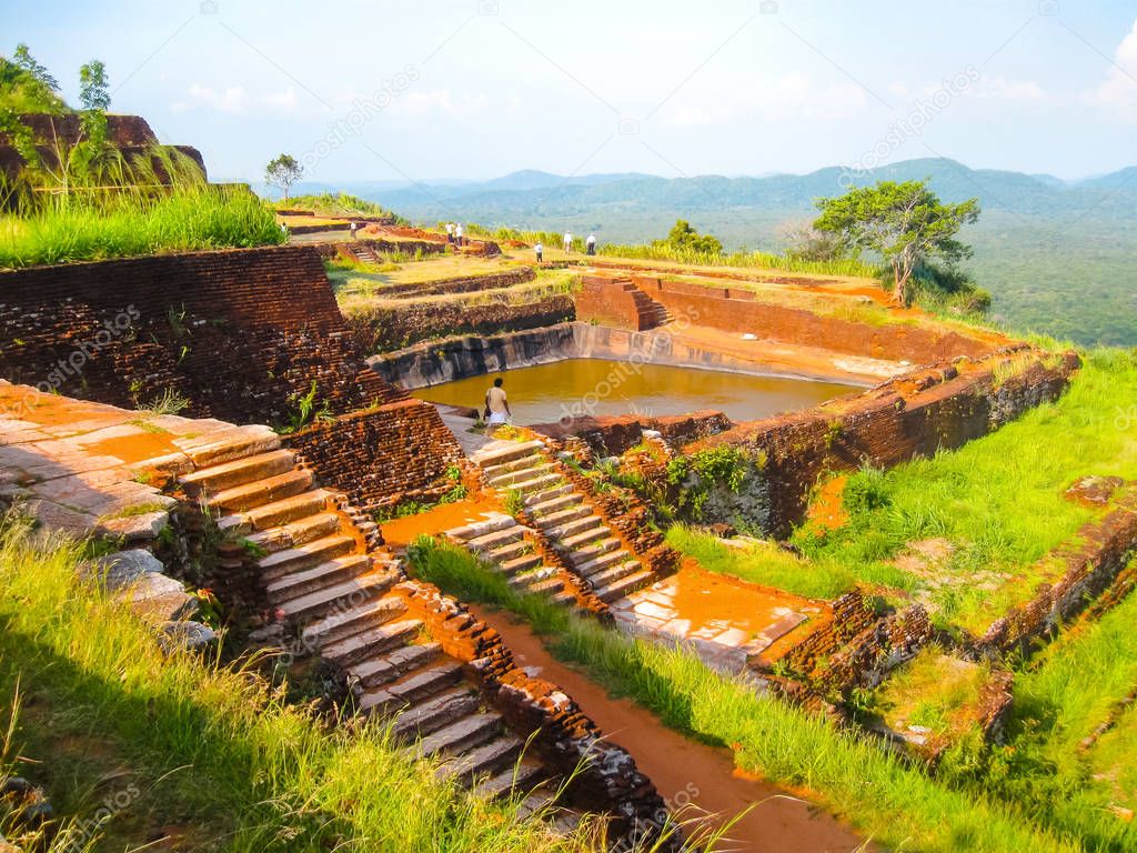 Sigiriya Lion Rock Fortress in Sri Lanka