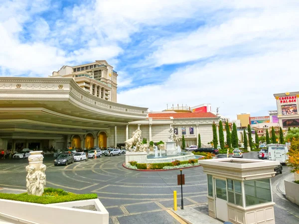 Las Vegas Amerikas Forenede Stater May 2016 Hovedindgangen Caesars Palace - Stock-foto