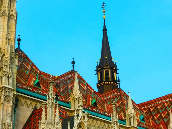 Matthias Římskokatolická církev v Budapešti — Stock fotografie