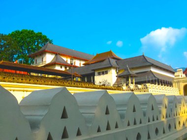 Kutsal Tooth Relic Tapınağı Kandy, Sri Lanka - 02 Mayıs 2009: