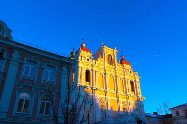 Церква святого Казимира у Вільнюсі (Литва). — стокове фото