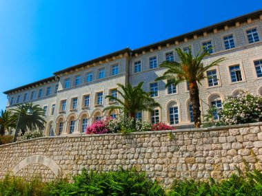 Görünüm eski şehir Dubrovnik, Hırvatistan.